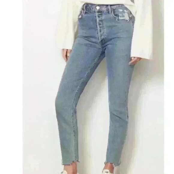 AGOLDE Nico High Rise Slim Jean 26 - Picture 1 of 9